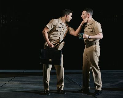 A Few Good Men review – Aaron Sorkin’s legal drama makes unwelcome return to stage