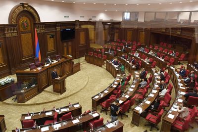 Fists Fly in Armenia's Parliament as Political Tensions Boil Over