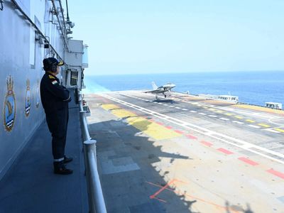 Rafale makes first landing on INS Vikrant aircraft carrier: Watch video