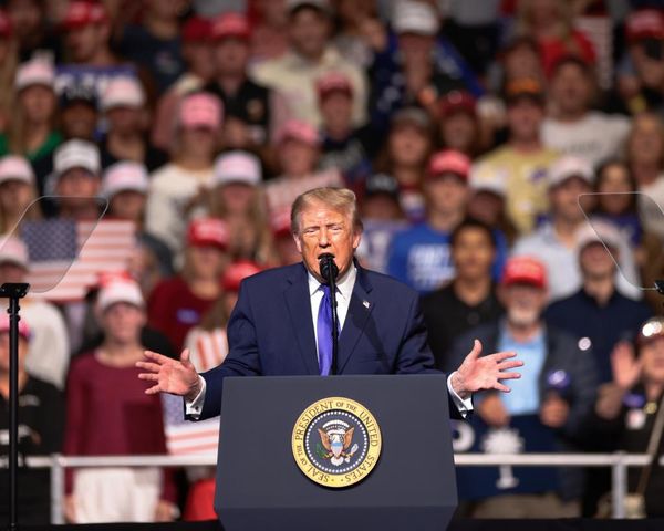 Trump cancels rallies in Iowa and Kansas in shift of Republican strategy – live