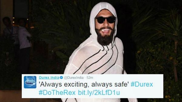 Viral Photo: Ranveer Singh's eccentric outfit reminds trolls of 'condoms