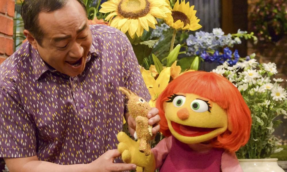 Autistic Julia joins Bert, Ernie and Abby Cadabby in…
