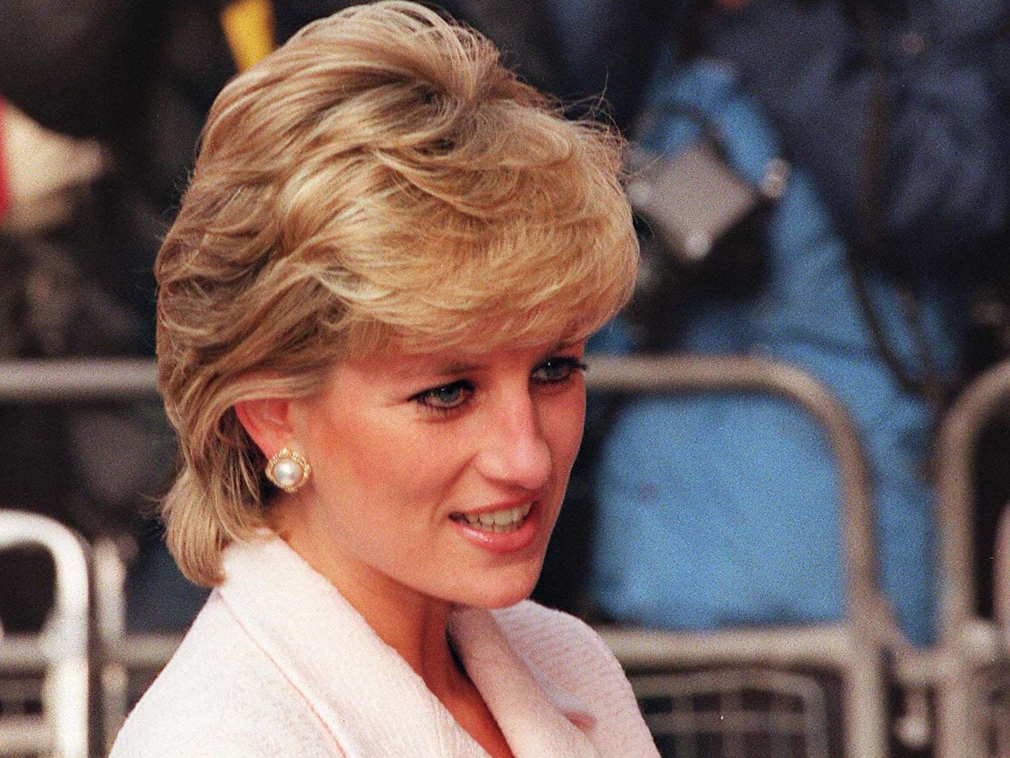 Princess Diana 'threw herself down the stairs while…