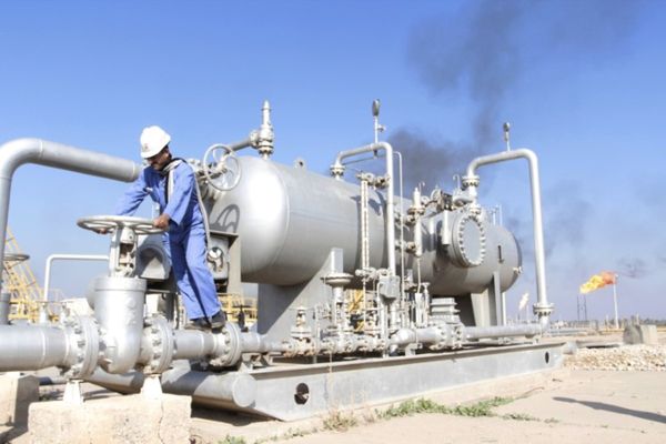 Oil hits two-month high in strongest week of the year