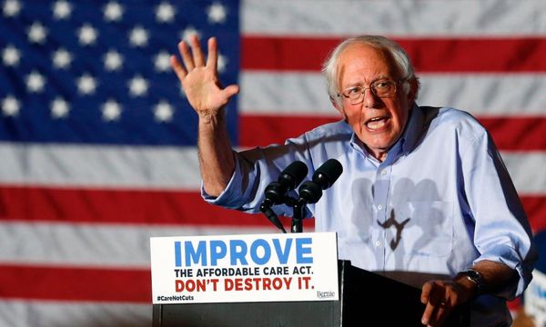 Bernie Sanders pushes universal health plan in wake of Republican repeal failure