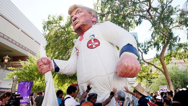 Trump unshackled: President defends Charlottesville response, warns of govt shutdown...