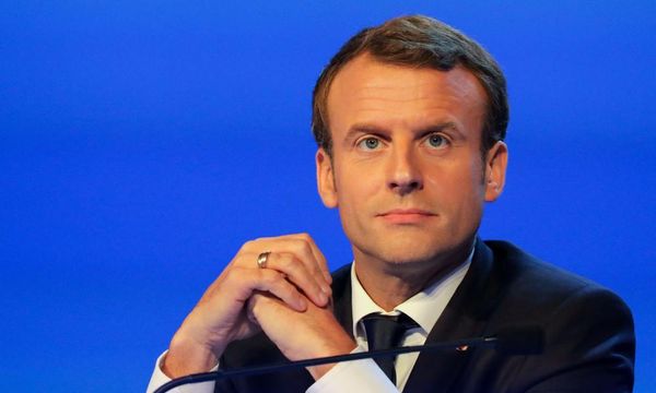 Macron visits Africa amid anger over human trafficking and slavery