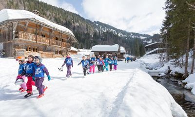 Creche course: a family skiing holiday in France