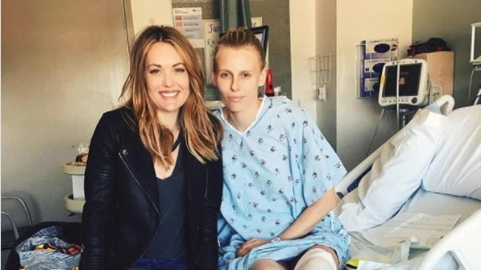 Infected tampon This model almost died after using…