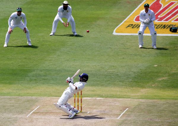 Dangerous pitch halts India's victory charge against South Africa