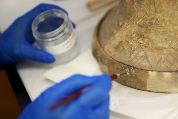 Penn Museum uses the latest in science to conserve the…