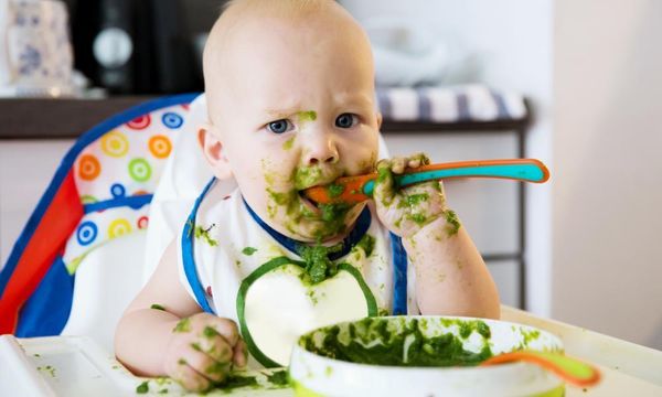 Feeding your baby solids early may help them sleep, study suggests