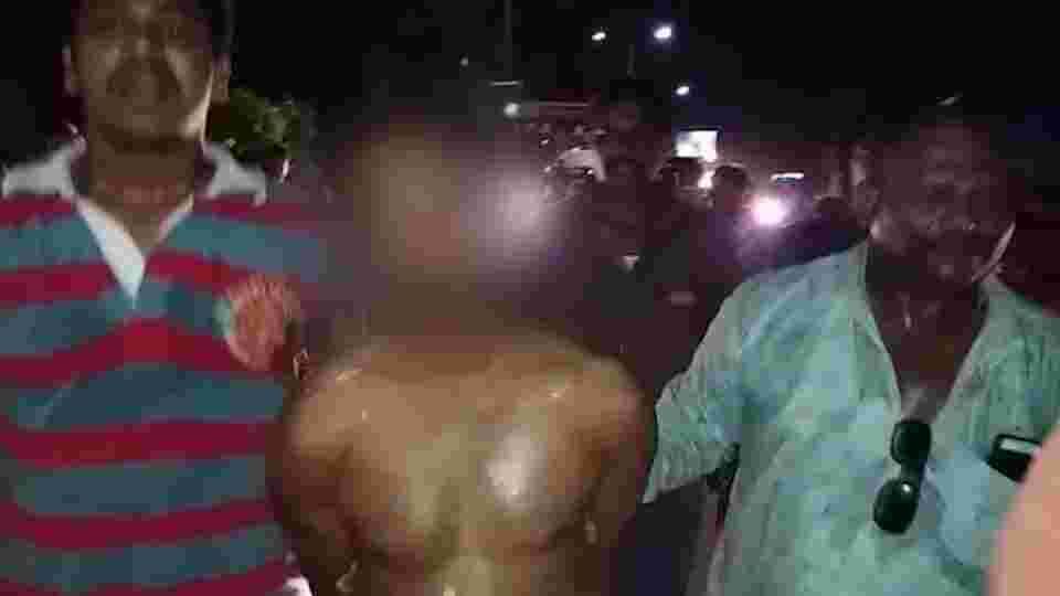 Andhra Teacher Thrashed Stripped And Paraded Naked