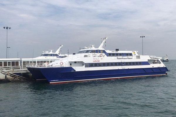 Pattaya-Hua Hin ferry service suspended until Oct 31