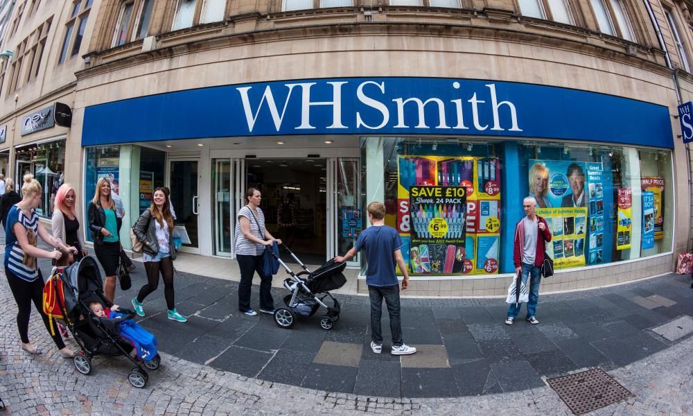 WH Smith to close six stores and 24 Cardmarket outlets