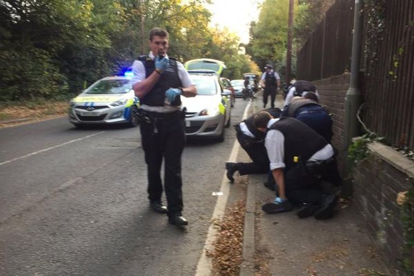 Attempted murder arrest as two cops attacked with screwdriver in north London