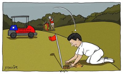 CARTOON: In the Swing of Politicizing Sport