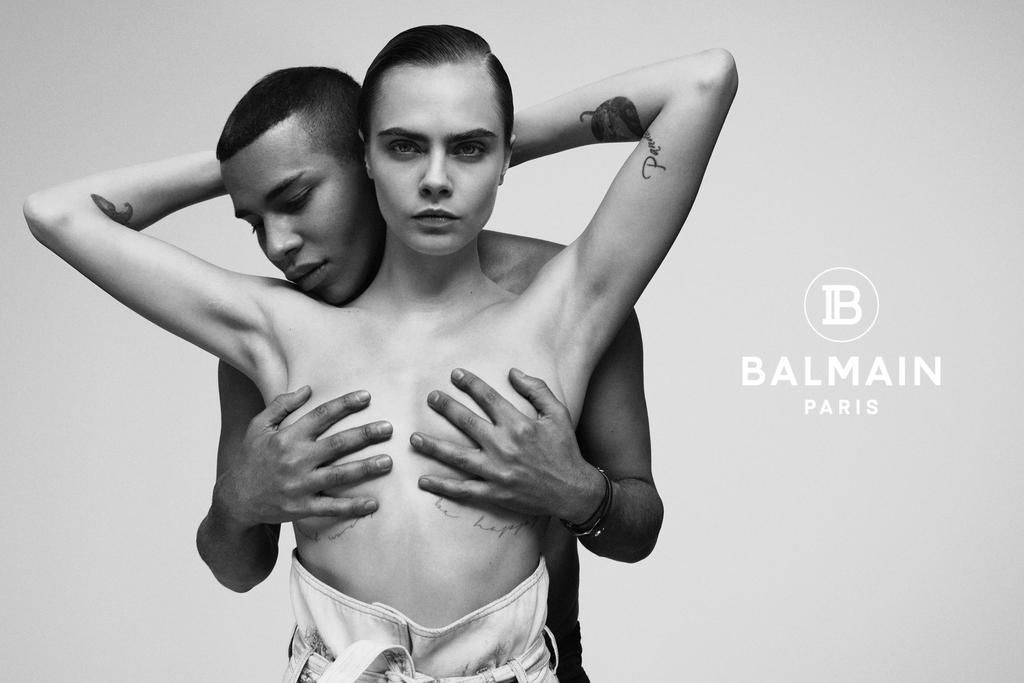 See Balmain's Spring 2018 Ad Campaign Here