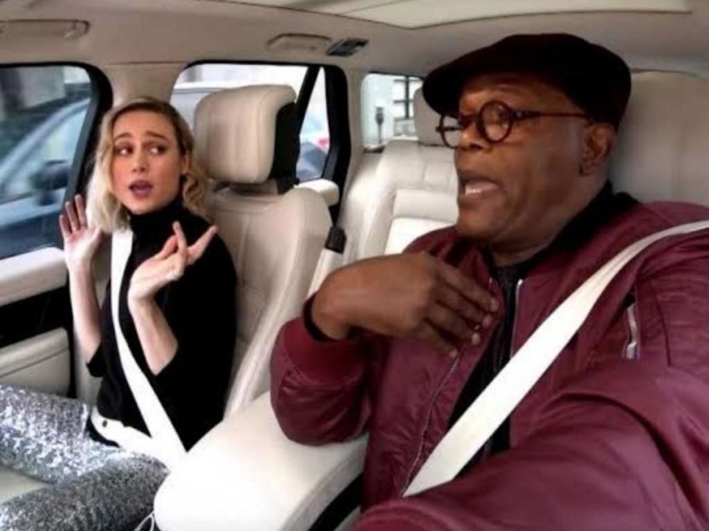 Captain Marvel stars Brie Larson and Samuel L Jackson…