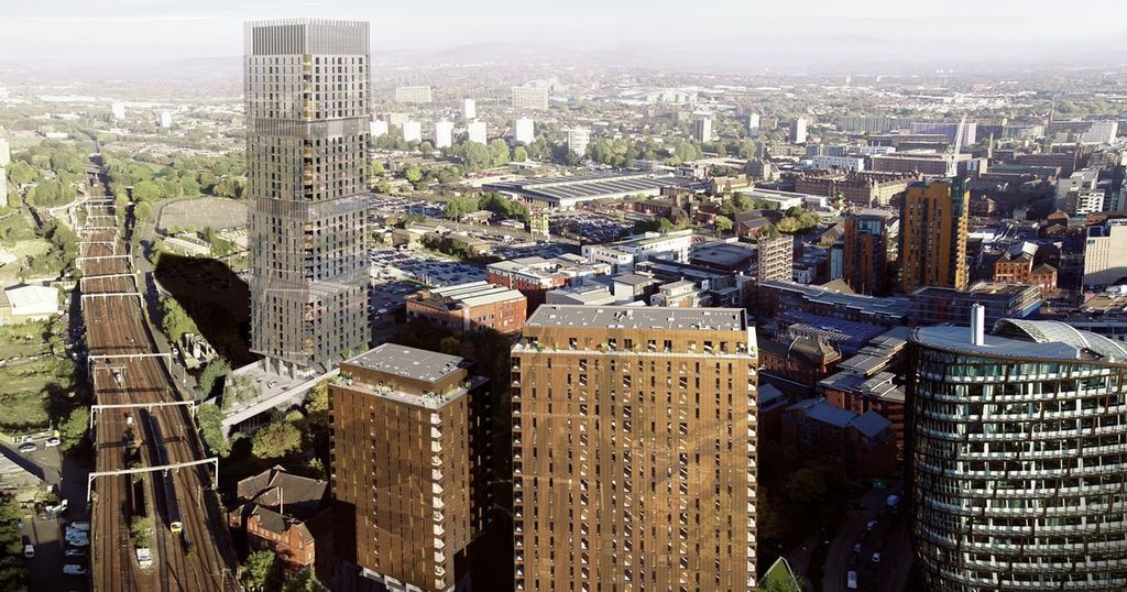 Image showcasing New images show latest city centre development