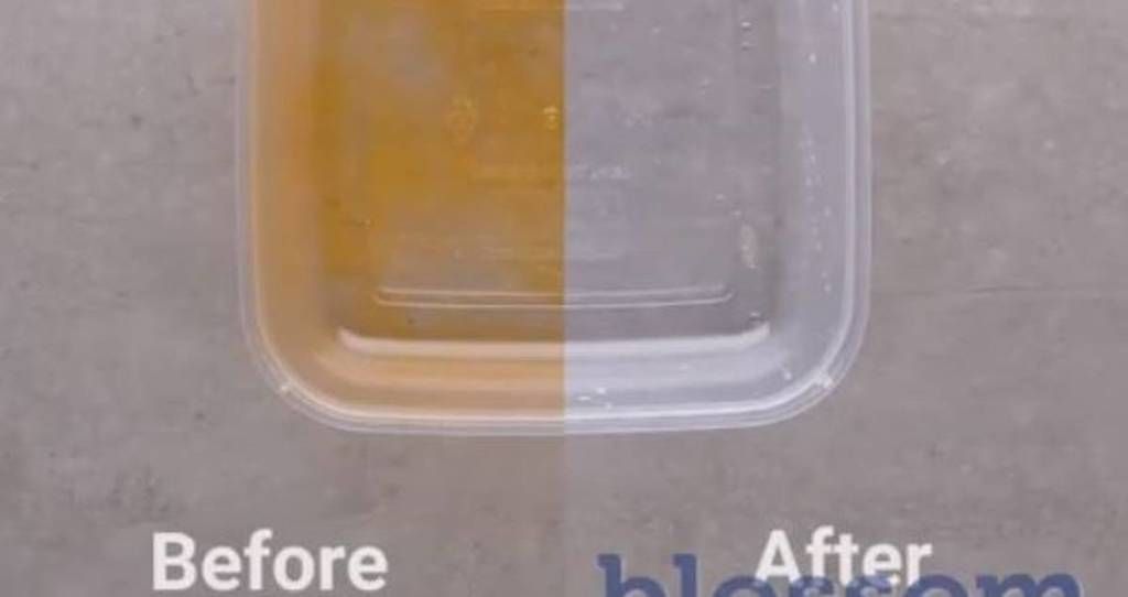 Fivestep trick to removing stains from Tupperware…