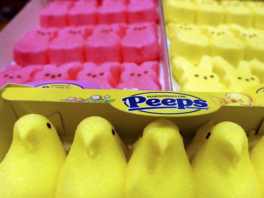 Peeps doughnut, marshmallowflavored coffee coming…