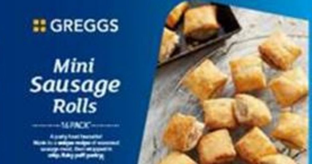 Greggs recalls frozen mini sausage rolls sold at…