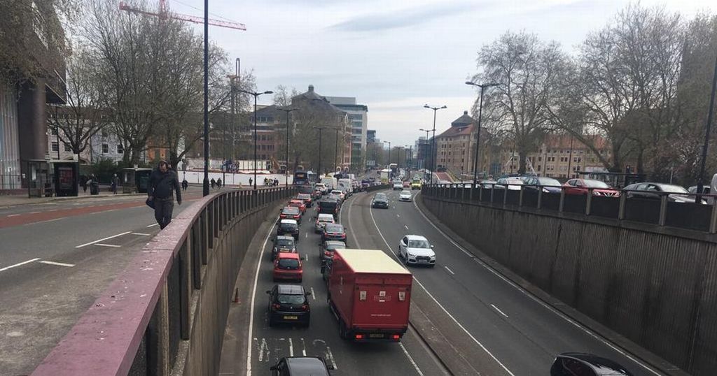 Bristol City Centre In Gridlock As Old Market…