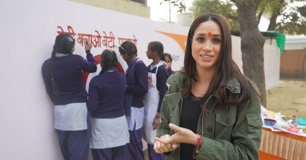 New unseen video of Meghan Markle on humanitarian…