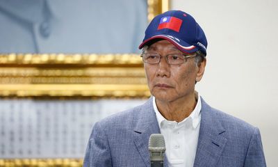 Terry Gou Invokes Sea Goddess Mazu, Announces Run for President