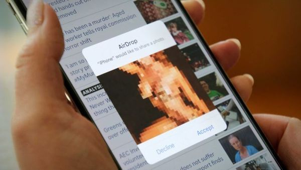 When porn pops up on your iPhone with no warning, you know you've been 'cyber flashed'