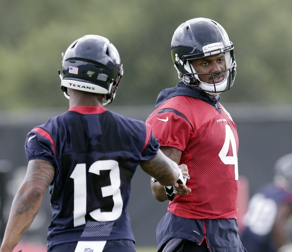 Texans QB Deshaun Watson confident in undrafted wide…