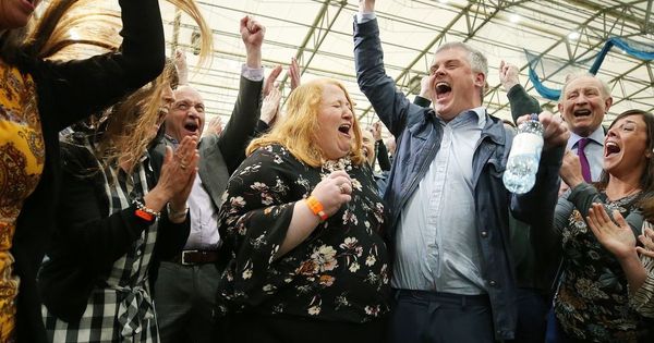 Alliance Party's Naomi Long says people are 'tired of stale politics' after historic win