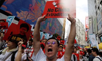 Massive Protest in Hong Kong Against Extradition Law