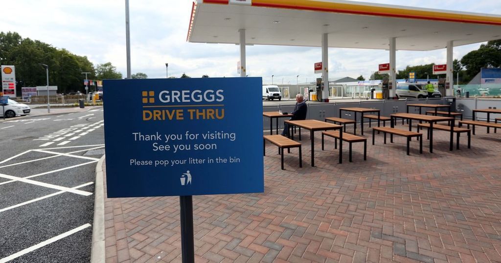 Greggs Newcastle drivethru opening times as it opens…