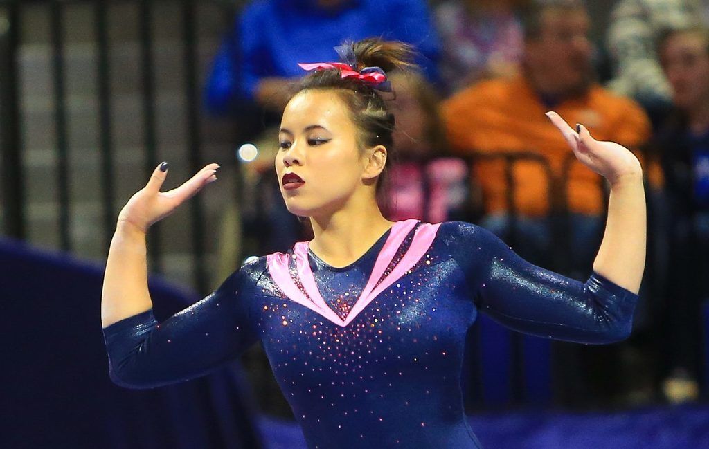 WATCH Auburn gymnast Samantha Cerio reflects on…
