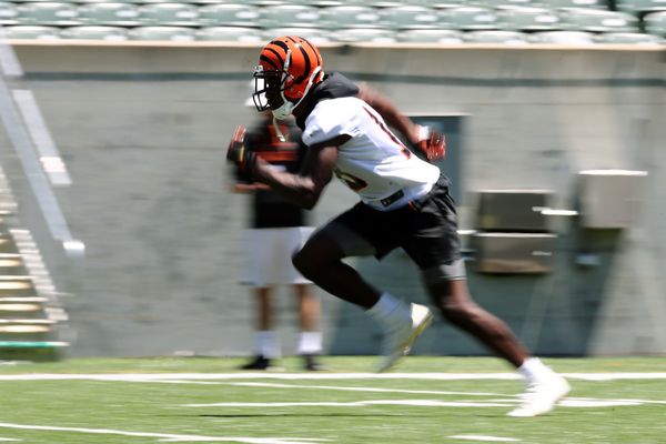 A.J. Green carted off practice field Saturday with injury