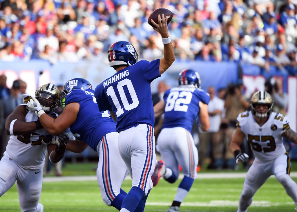 Giants receivers wowed by Eli Manning’s revitalization