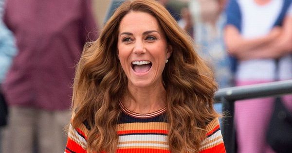Competitive Kate Middleton flashes cheeky grin at William at regatta yacht race
