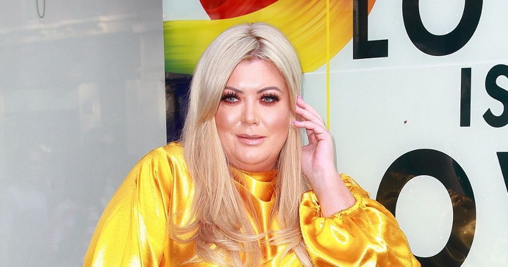 Gemma Collins looks unrecognisable in swimwear…