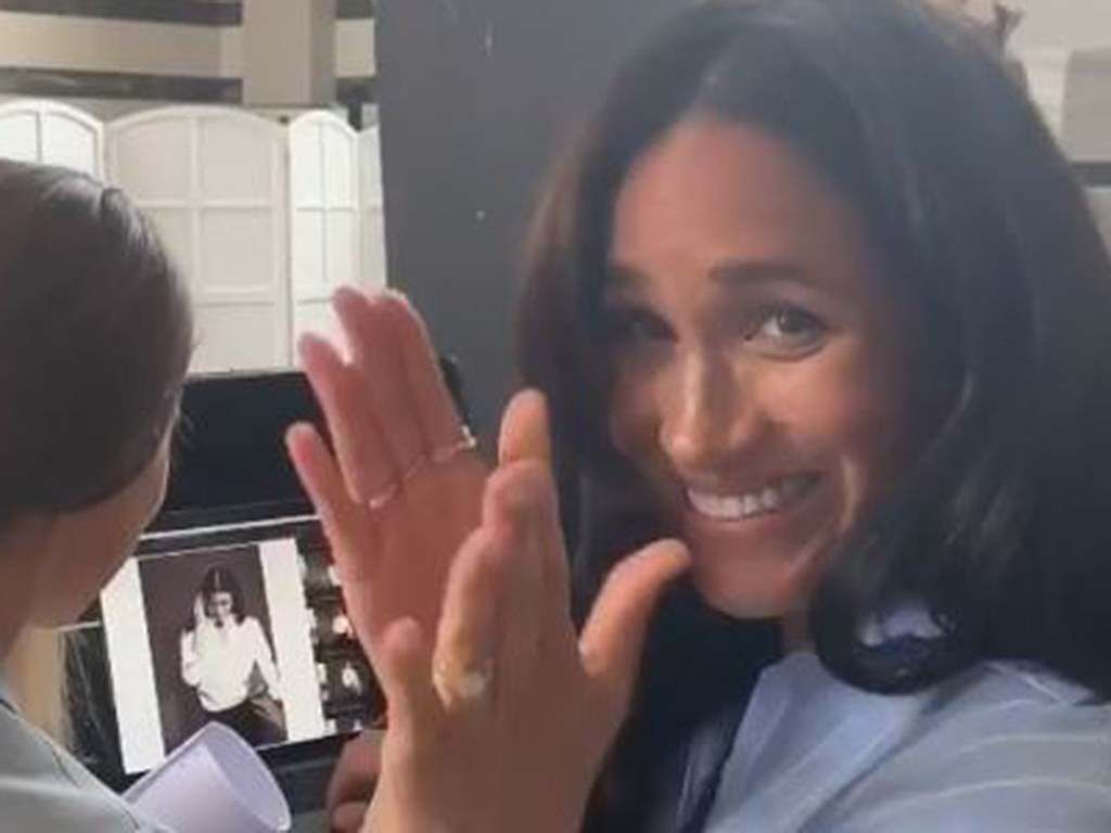Meghan Markle shares behindthescenes video from…(00)