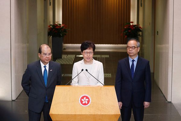 Hong Kong leader says China 'respects and supports' withdrawal of extradition bill