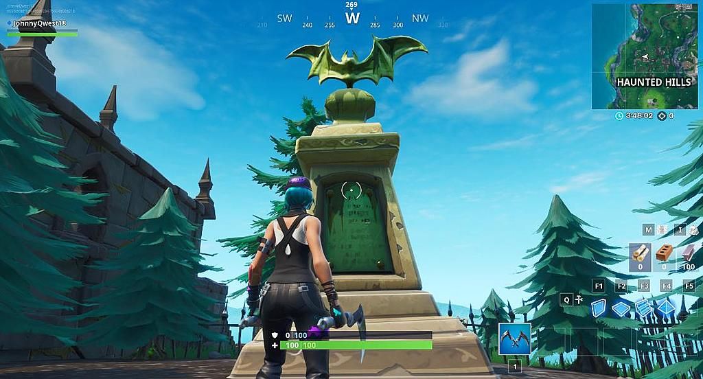 ‘Fortnite’ Bat Statue Location Where To Dance In…