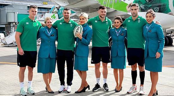 Flying high: Schmidt's boys fly out for Rugby World Cup amid typhoon chaos