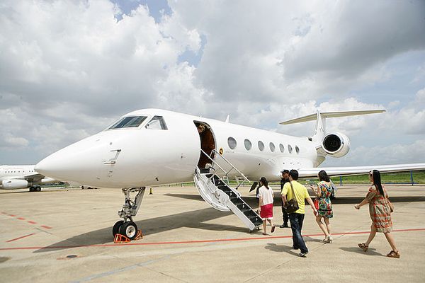 Embattled Hanergy Sued for Unpaid $10 Million on Luxury Jet Lease