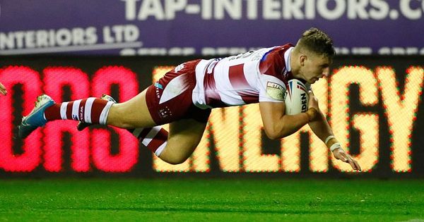 Wigan 18-12 Salford: George Williams helps champions clinch play-off thriller