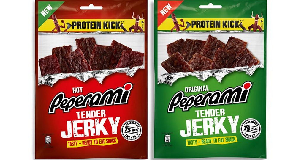 Peperami jerky is being sold at Tesco - made from both…