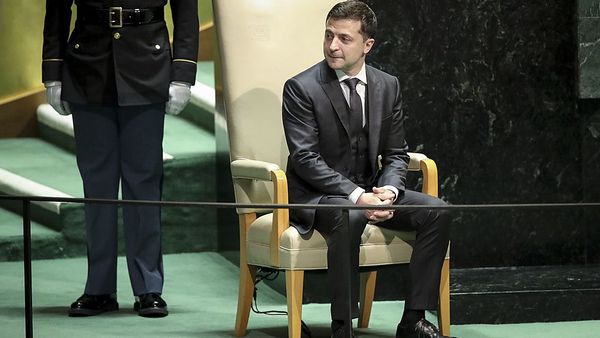 Ukraine president's efforts to flatter Trump on display in July phone call