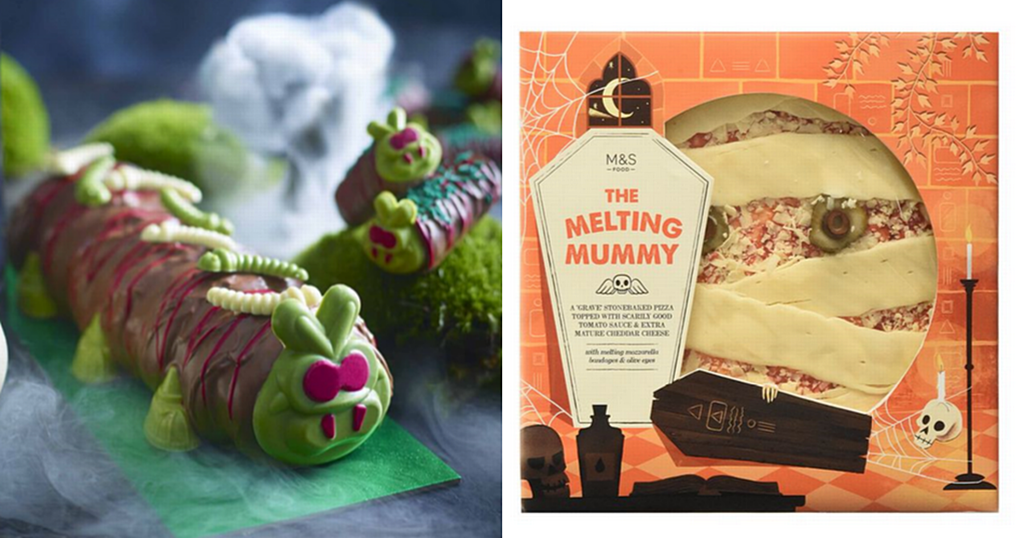 M&S launches spooktacular Halloween range and it includes Meatloaf Mummies  and a creepy Colin the Caterpillar cake - Daily Record