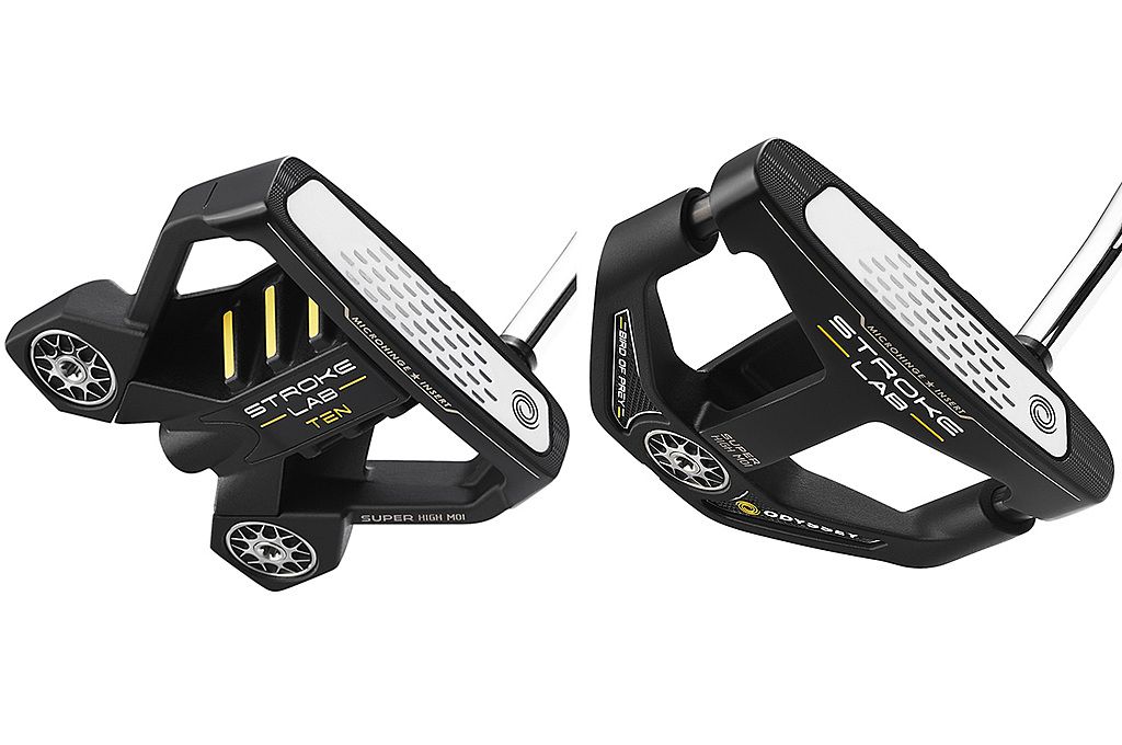 Odyssey Stroke Lab Ten Black, Bird of Prey putters